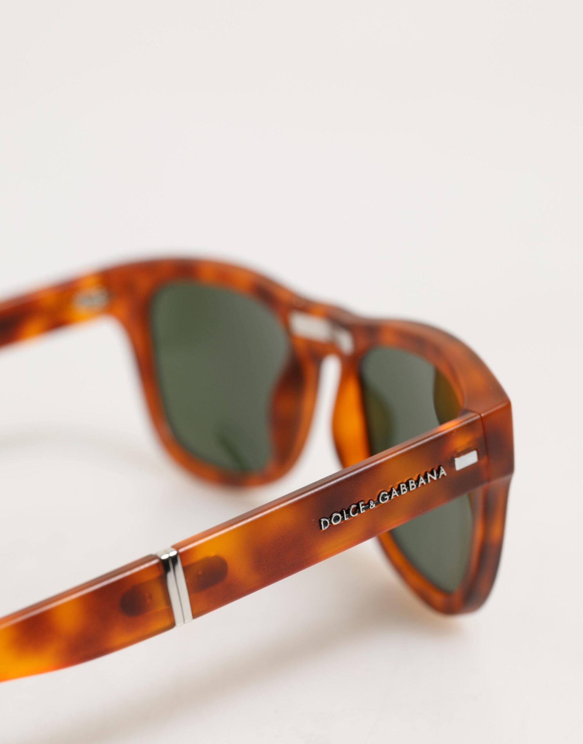 Dolce & Gabbana DG6089 Havana Full Rim Round Lenses Foldable Sunglasses Dolce & Gabbana