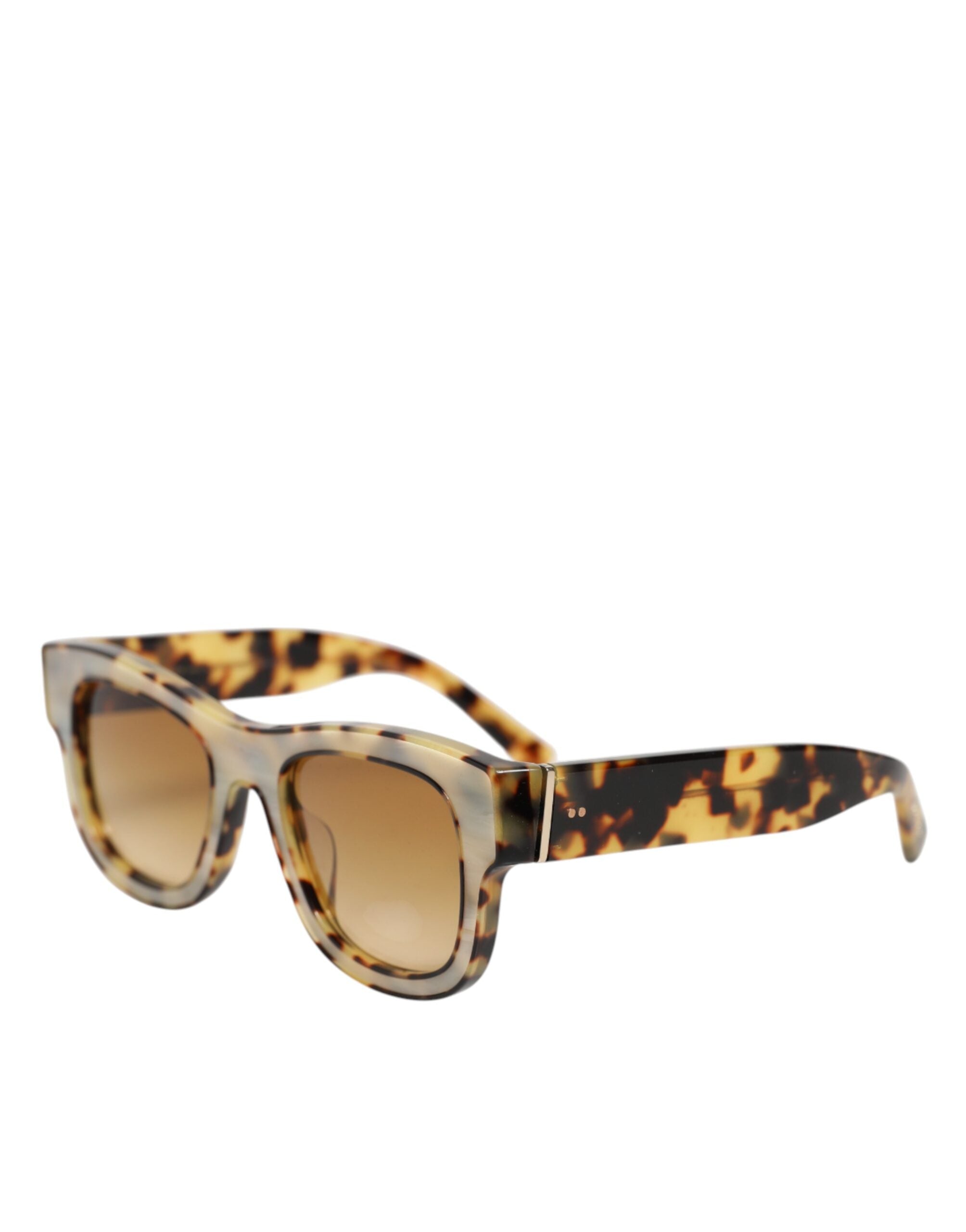 Dolce & Gabbana DG4379F White Tortoiseshell Gradient Acetate Shades Sunglasses Dolce & Gabbana
