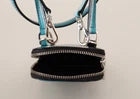 Dolce & Gabbana Blue Leather Cross Body Neck Strap Card Slot Phone Pocket Dolce & Gabbana