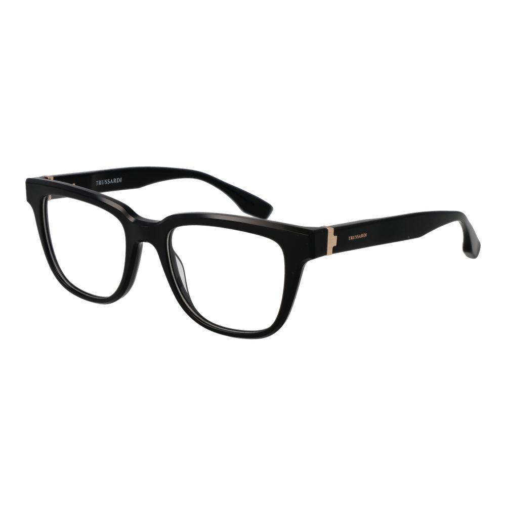 Trussardi Black Acetate Glasses (Frames) Trussardi