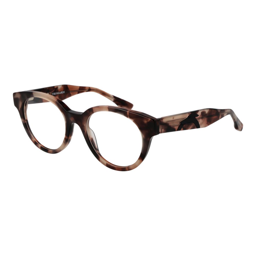 Trussardi Brown Acetate Glasses (Frames) Trussardi