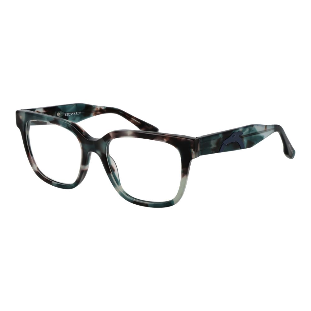 Trussardi Multicolor Acetate Glasses (Frames) Trussardi
