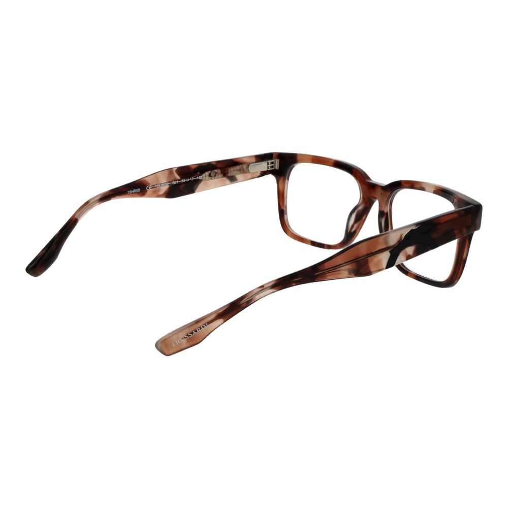 Trussardi Brown Acetate Glasses (Frames) Trussardi