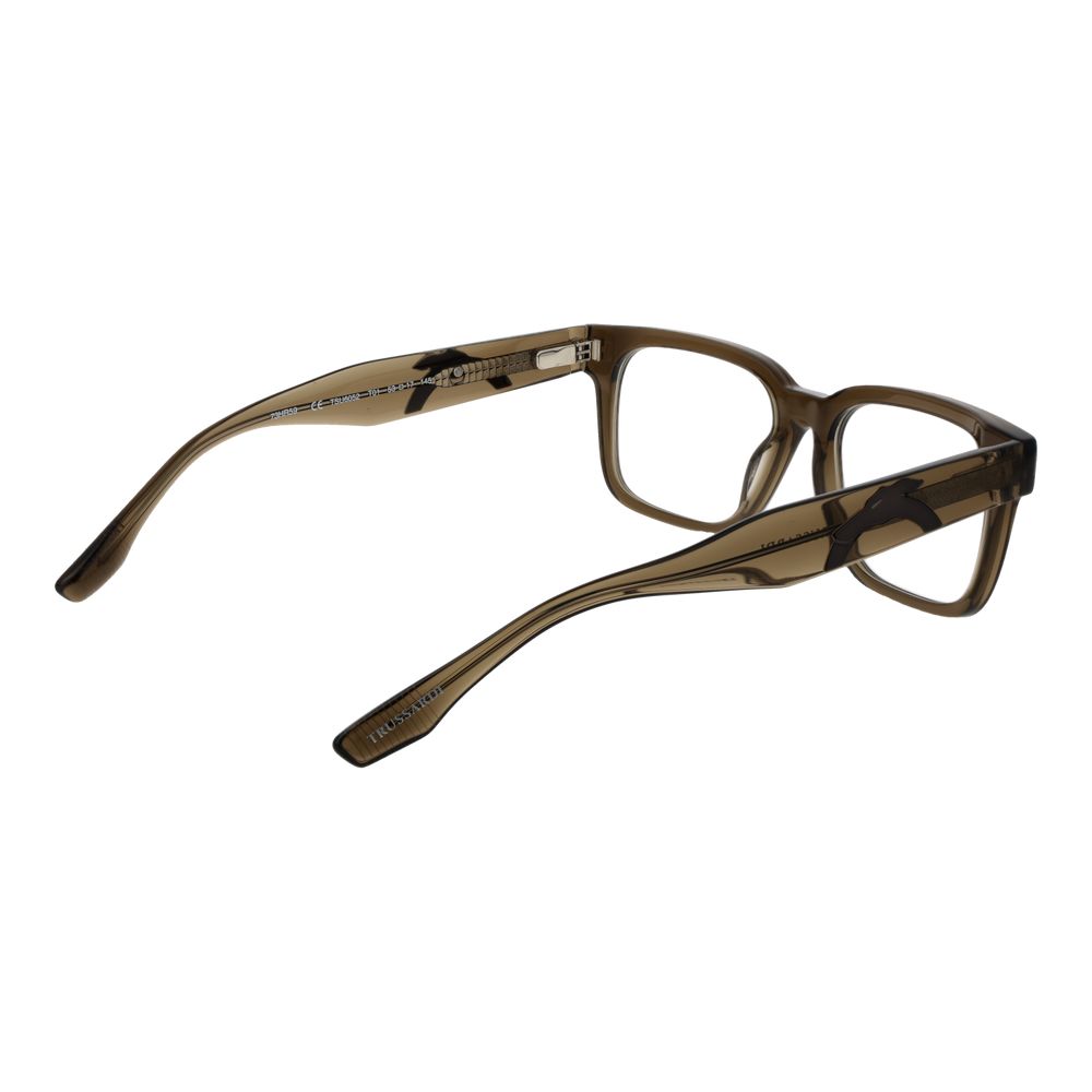 Trussardi Brown Acetate Glasses (Frames) Trussardi