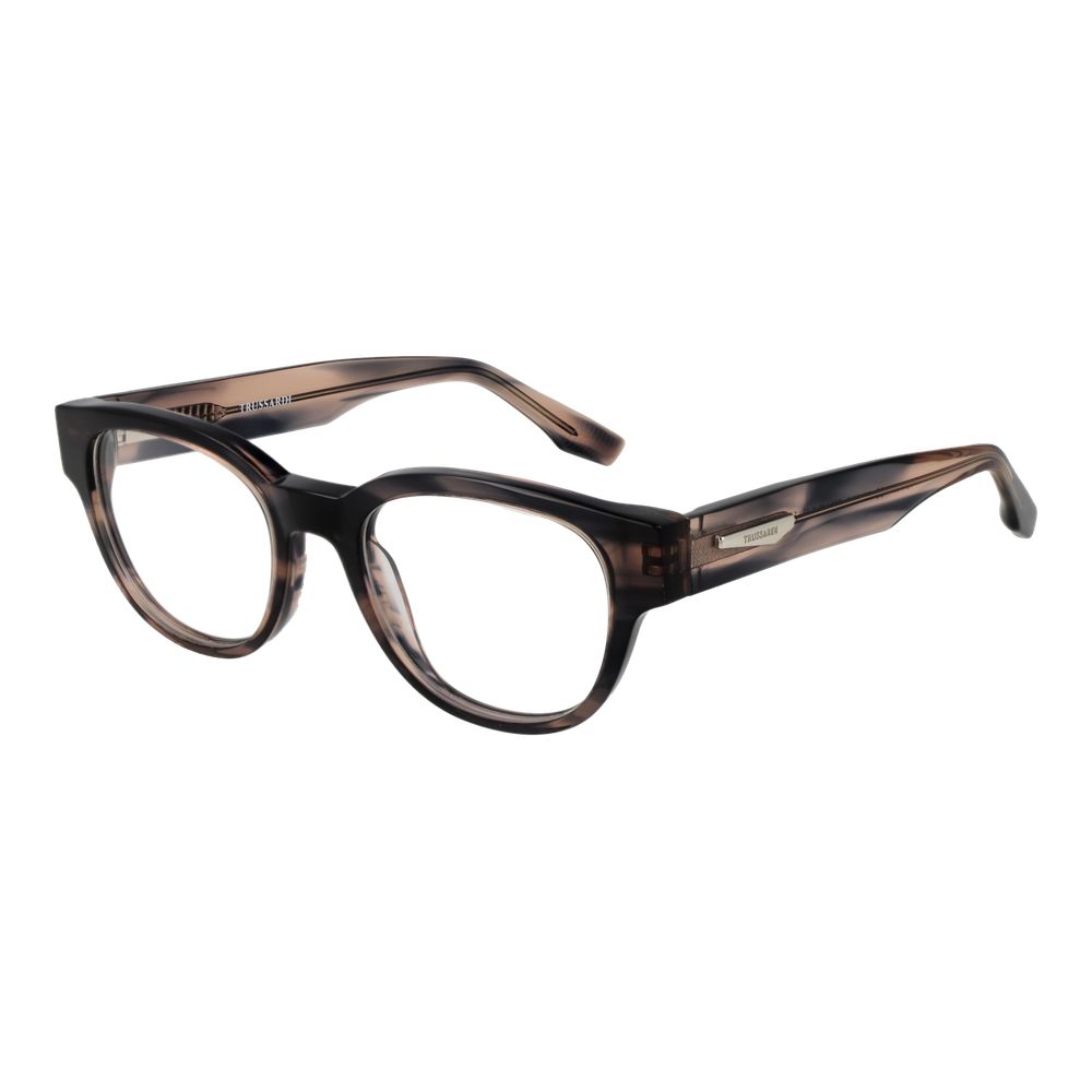 Trussardi Gray Acetate Glasses (Frames) Trussardi