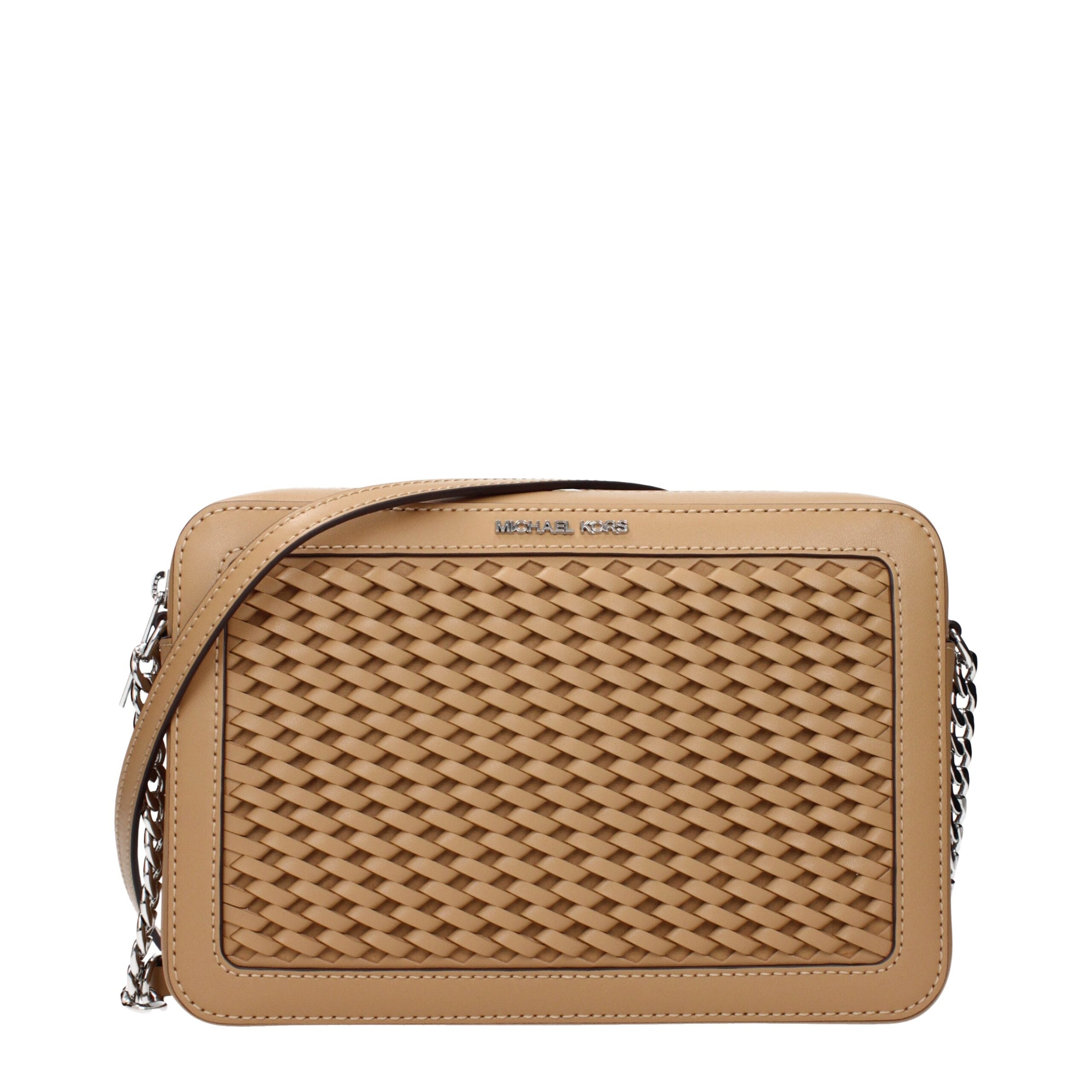 Michael Kors Brown Leather Crossbody Bag Michael Kors