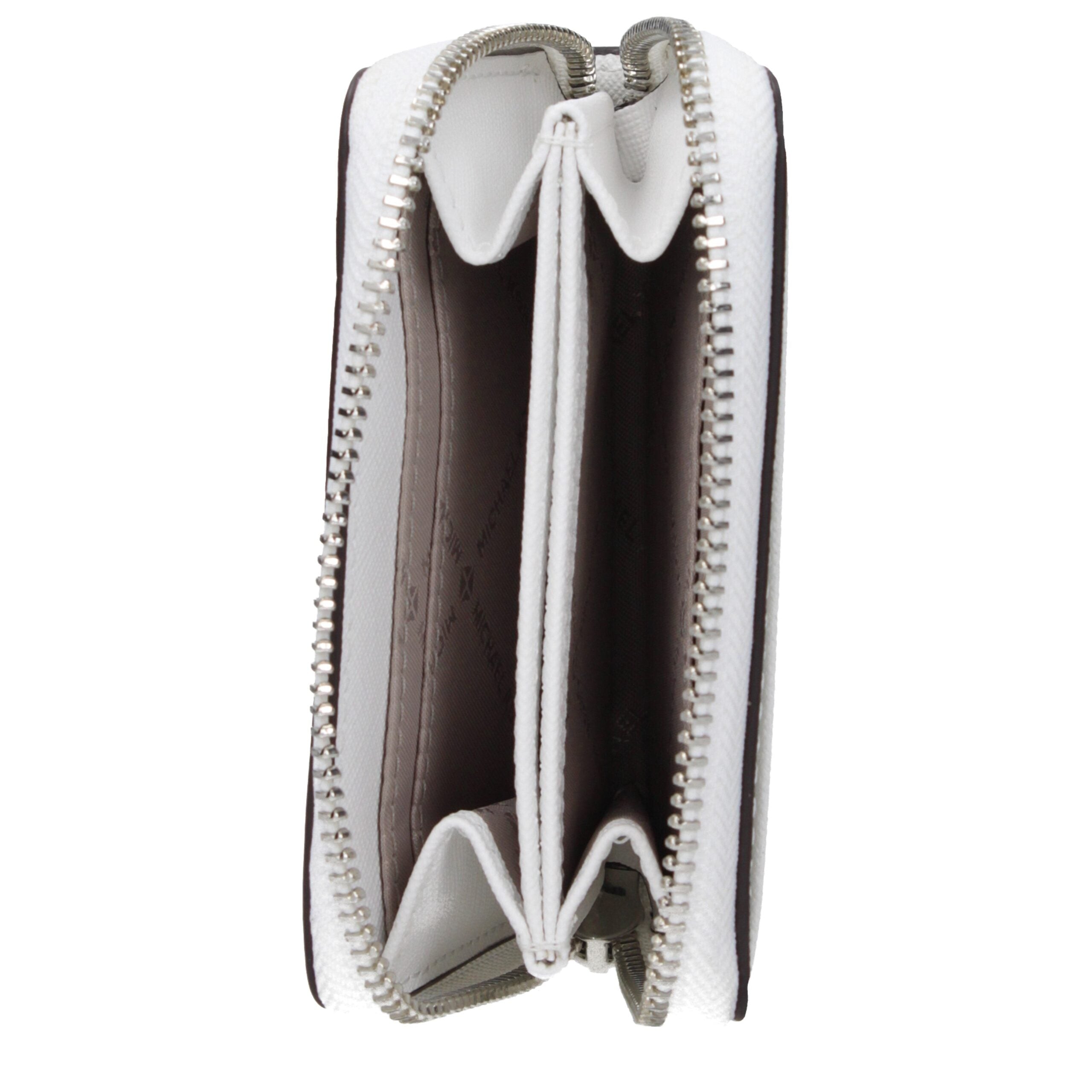 Michael Kors White Leather Cardholder Michael Kors