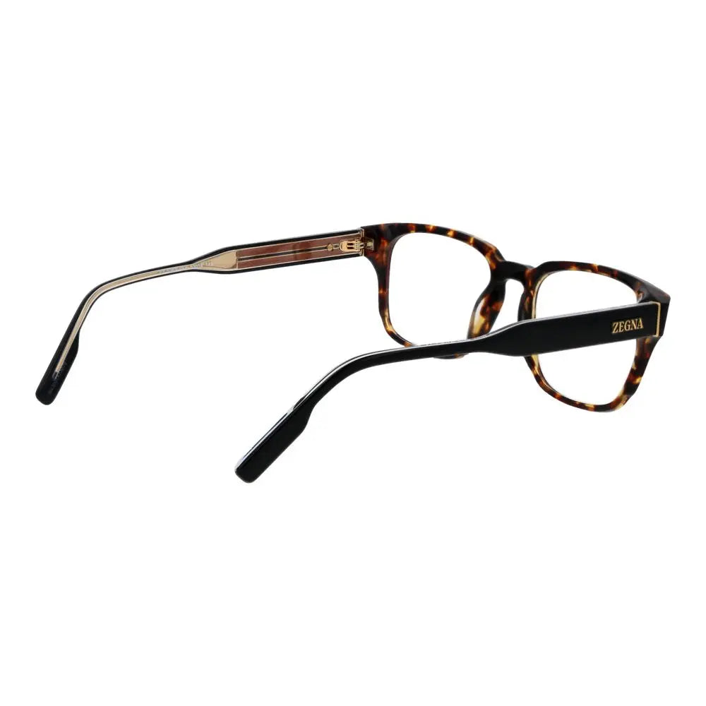 Ermenegildo Zegna Brown Acetate Glasses (Frames) Ermenegildo Zegna