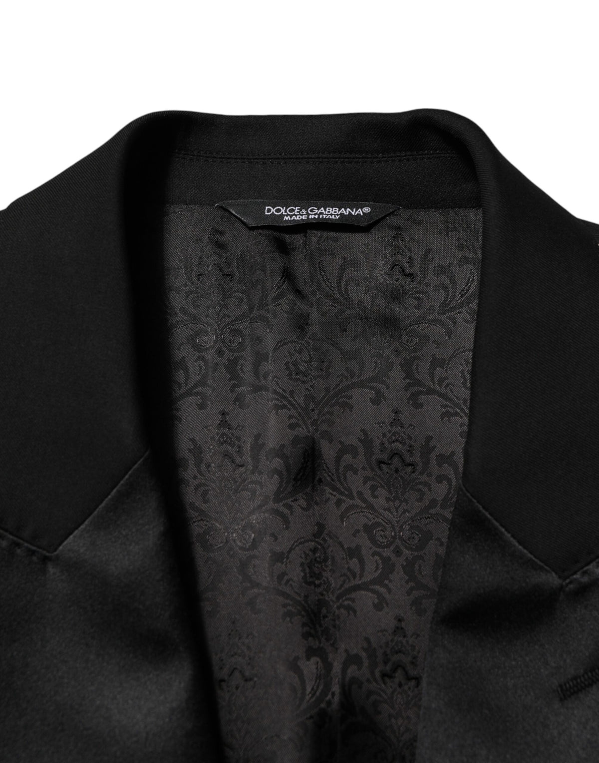 Dolce & Gabbana Black 2 Buttons Jacket Formal 2 Piece Suit