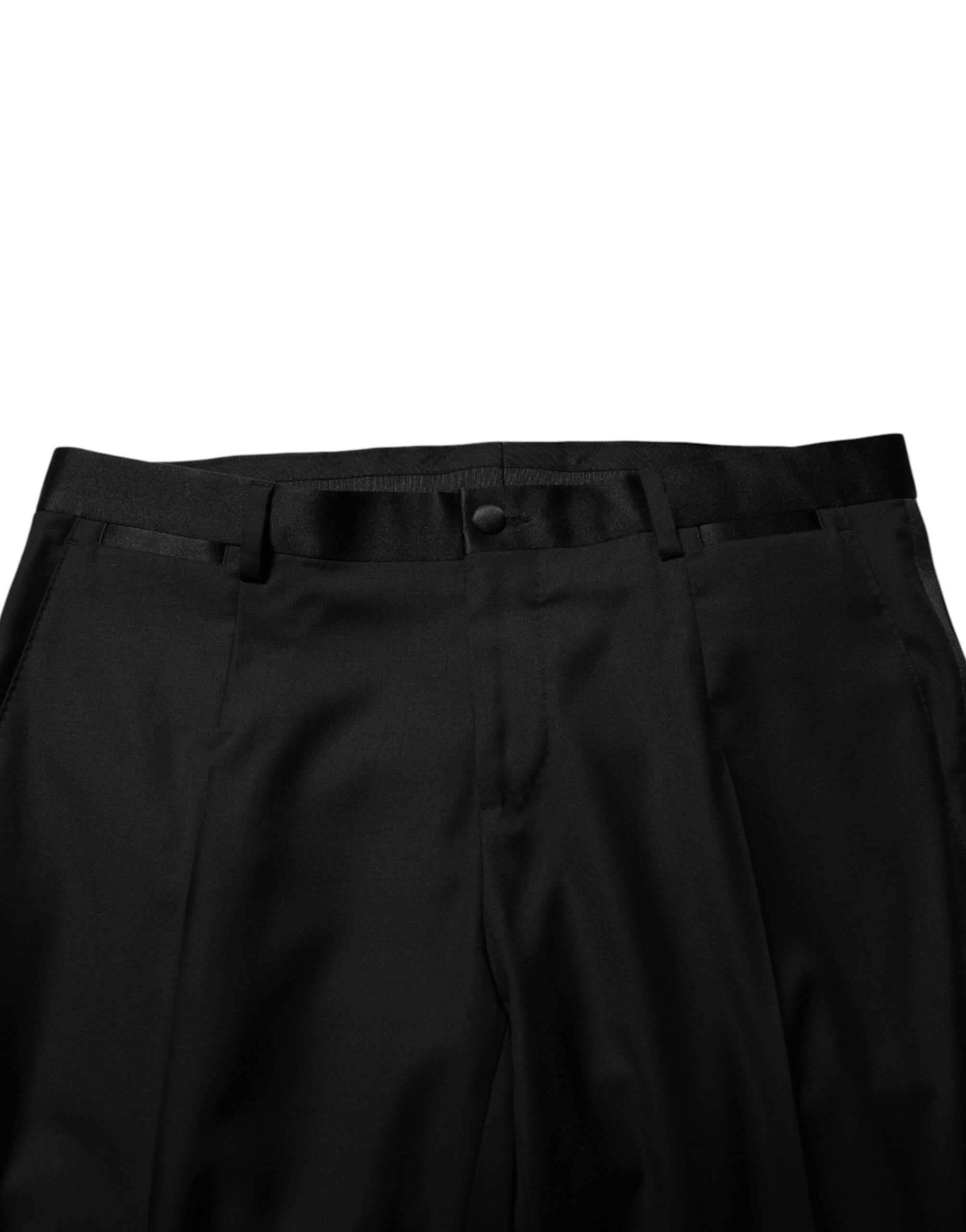 Dolce & Gabbana Black 2 Buttons Jacket Formal 2 Piece Suit Dolce & Gabbana