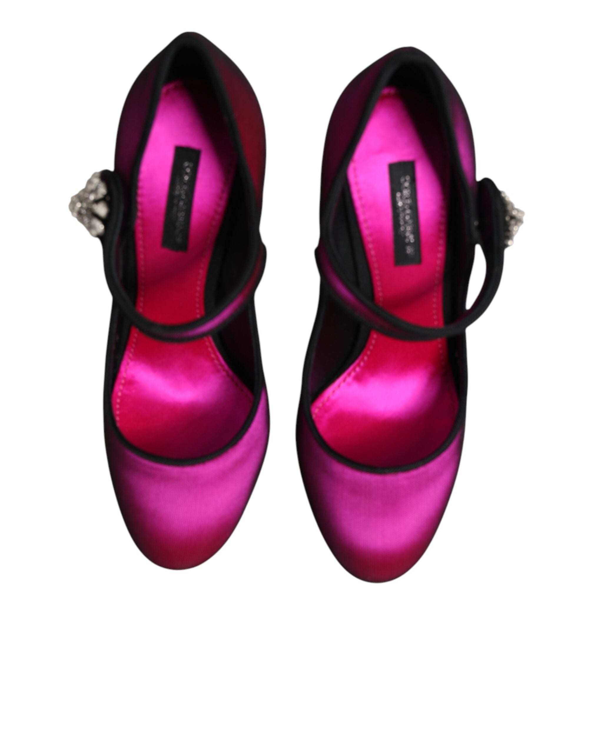 Dolce & Gabbana Pink Embellished High Heels Pumps Shoes Dolce & Gabbana