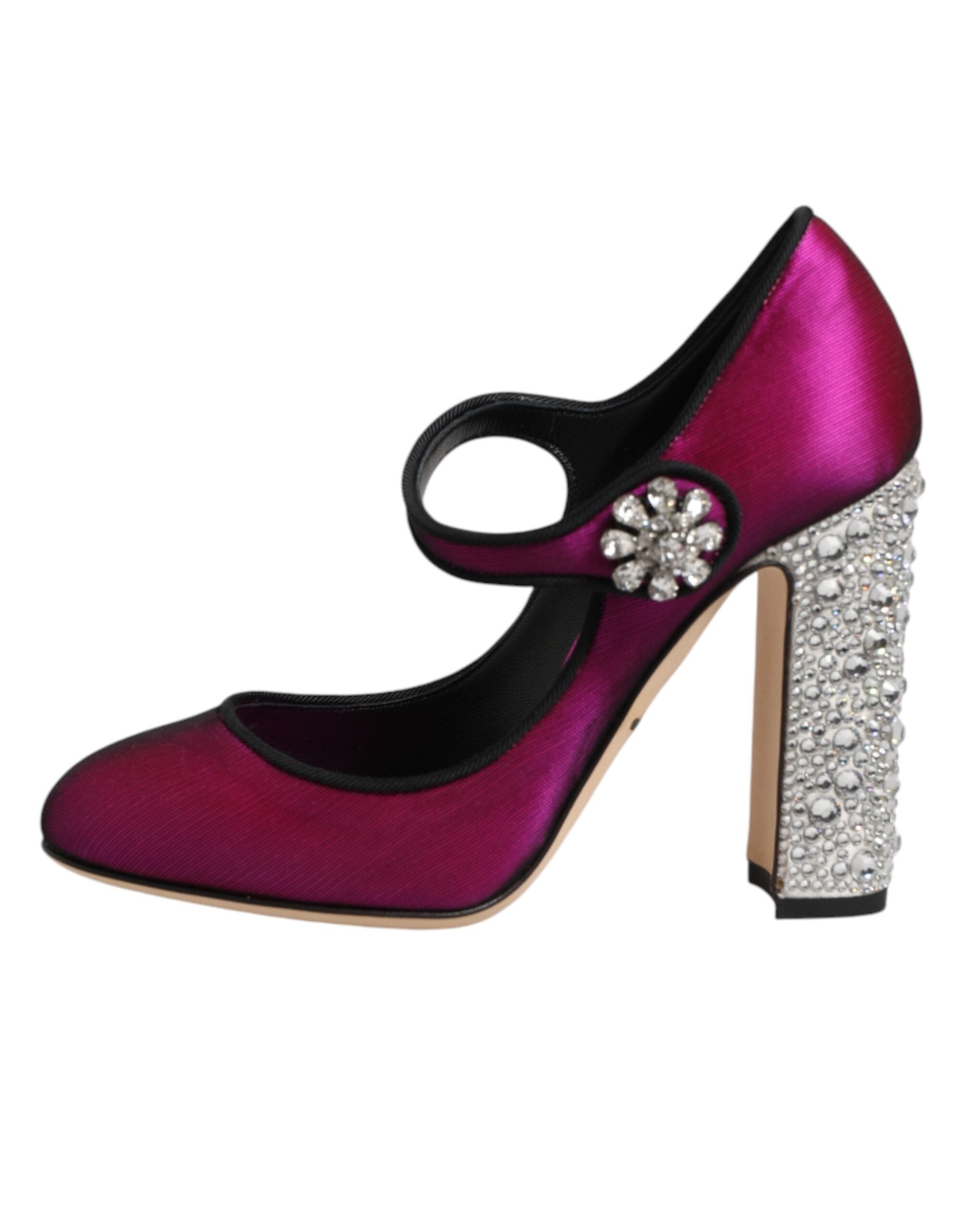 Dolce & Gabbana Pink Embellished High Heels Pumps Shoes Dolce & Gabbana