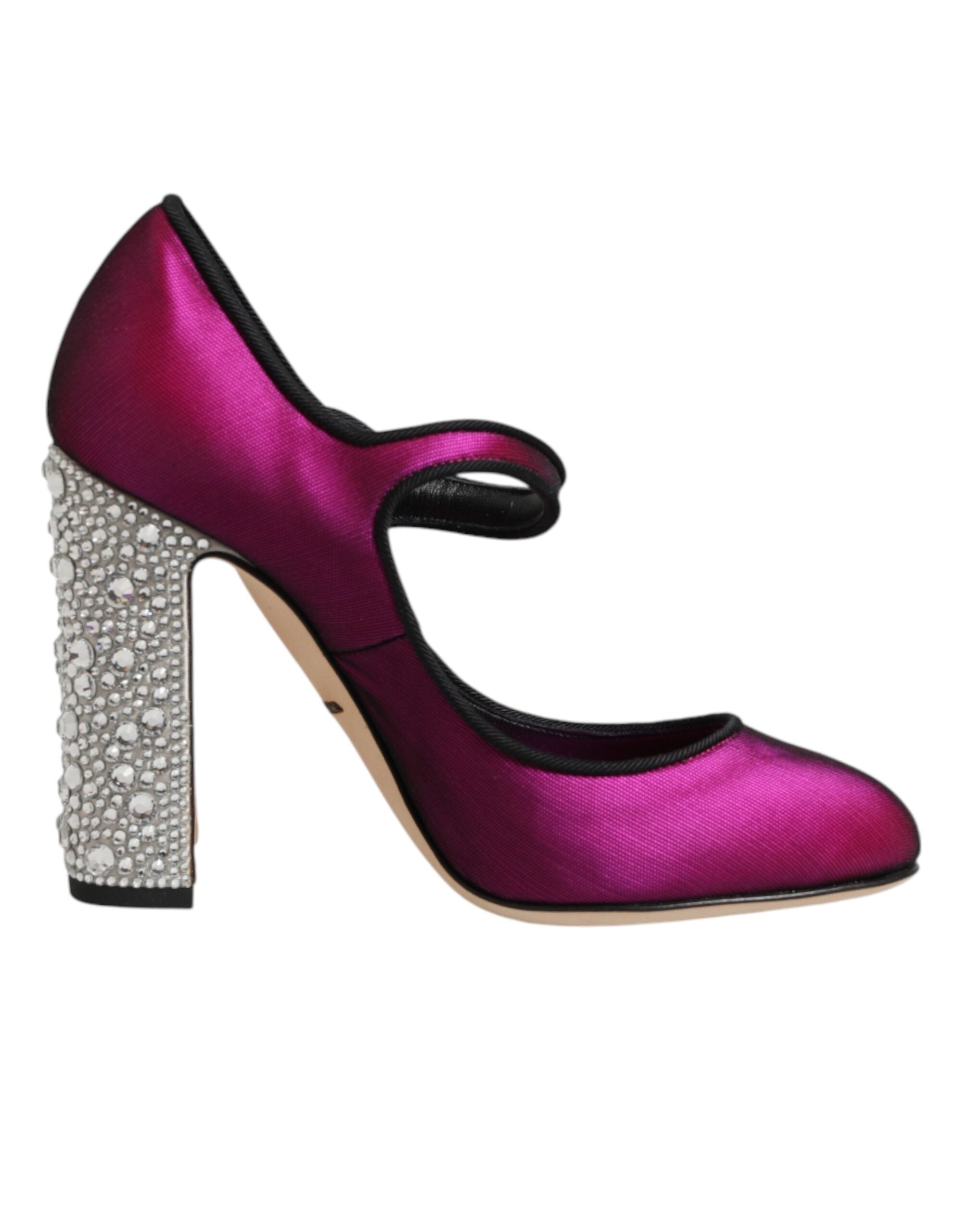 Dolce & Gabbana Pink Embellished High Heels Pumps Shoes Dolce & Gabbana