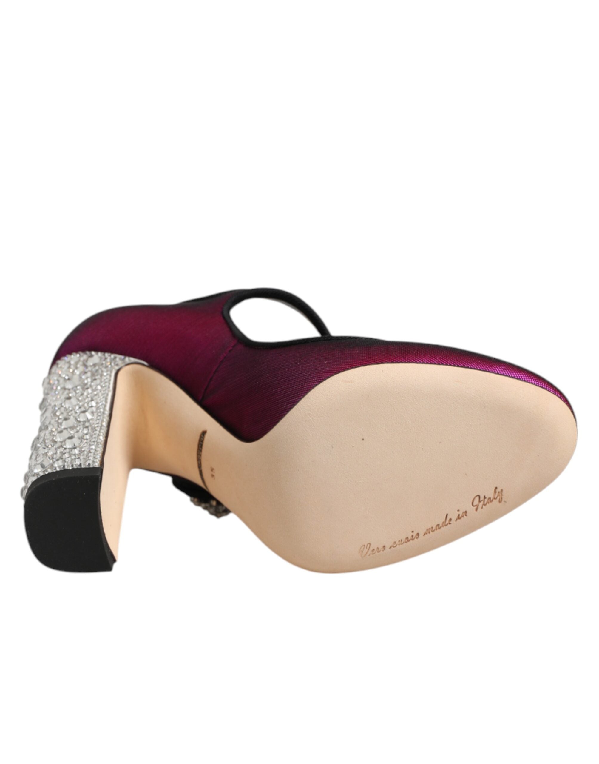 Dolce & Gabbana Pink Embellished High Heels Pumps Shoes Dolce & Gabbana