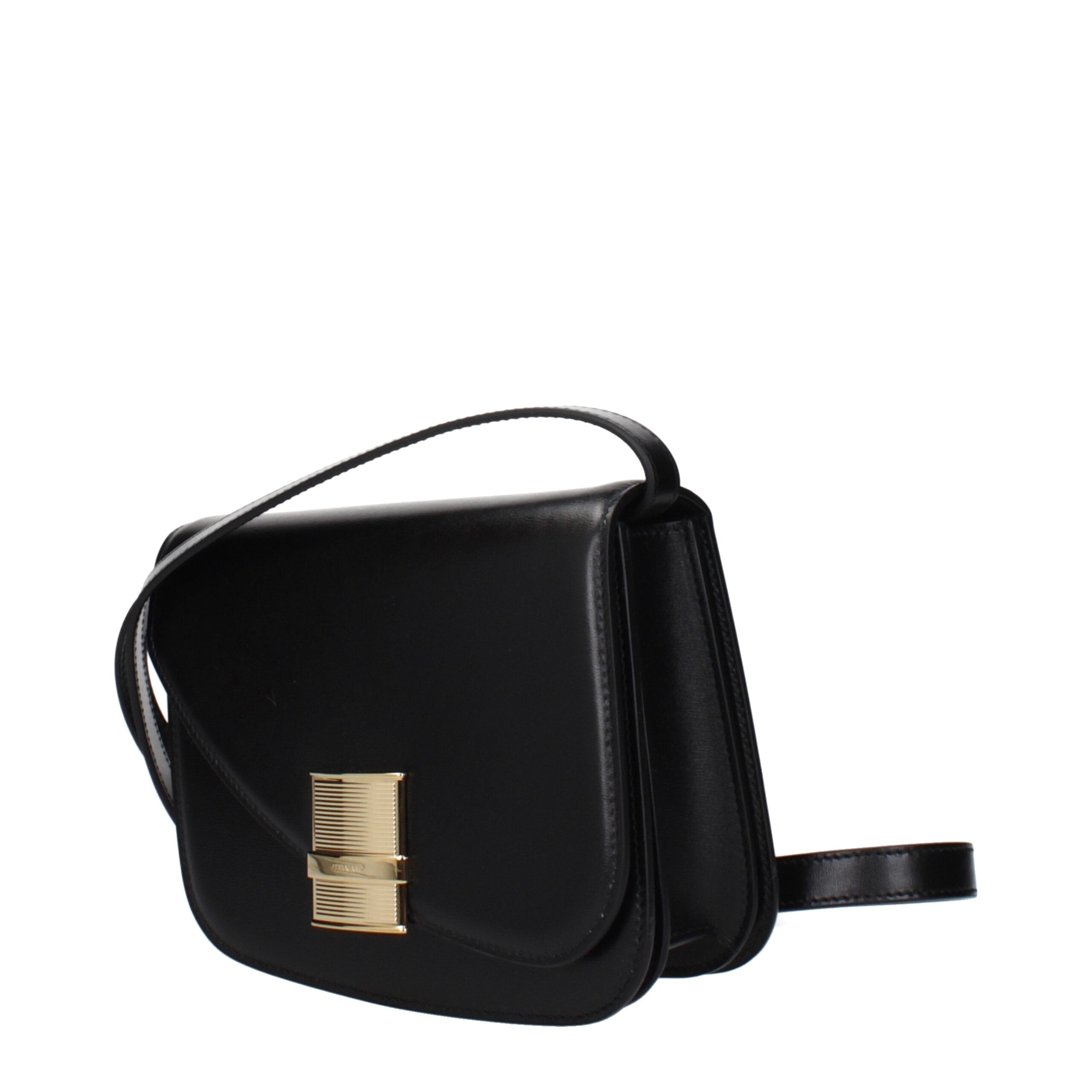 Salvatore Ferragamo Black Leather Crossbody Bag Salvatore Ferragamo