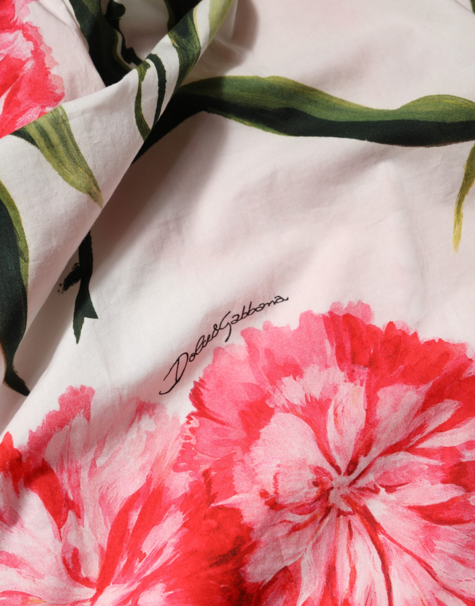 Dolce & Gabbana Multicolor Floral Off Shoulder Blouse Top Dolce & Gabbana