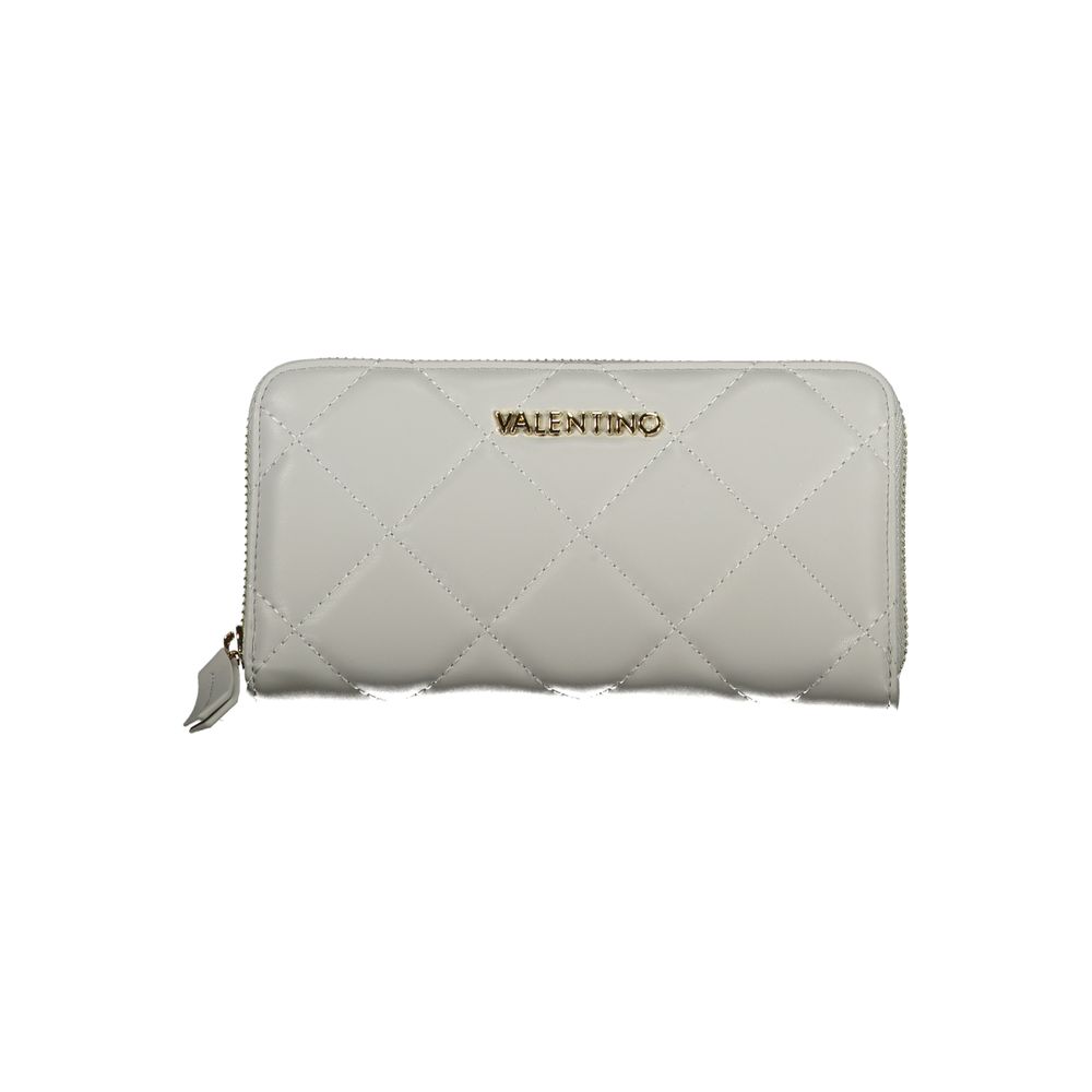 Mario Valentino Grey Polyurethane Women's Wallet Mario Valentino