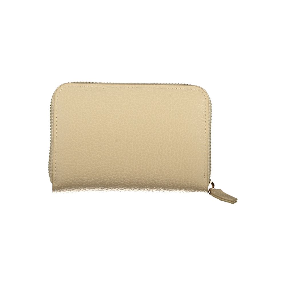 Valentino Beige Polyethylene Wallet Valentino