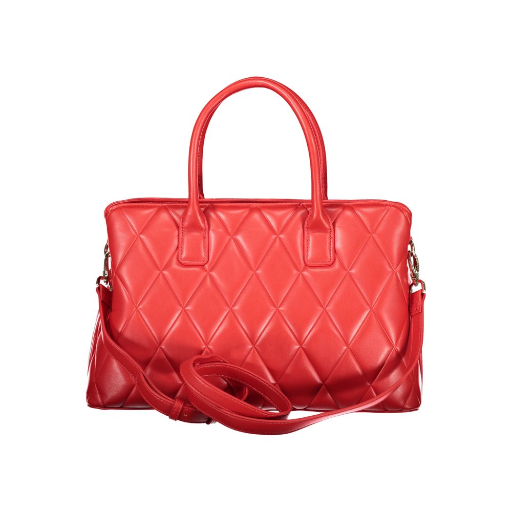 Valentino Red Polyethylene Handbag Valentino