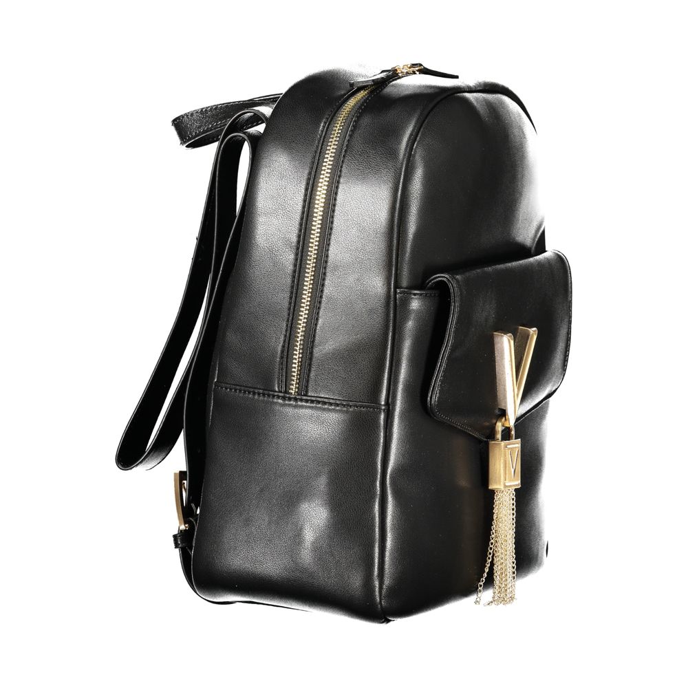 Valentino Black Polyurethane Women's Backpack Valentino
