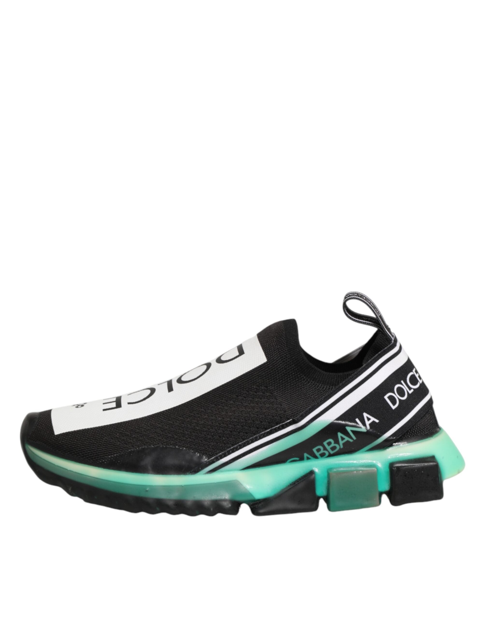 Dolce & Gabbana Black Slip On Sorrento Men Sneakers Shoes Dolce & Gabbana