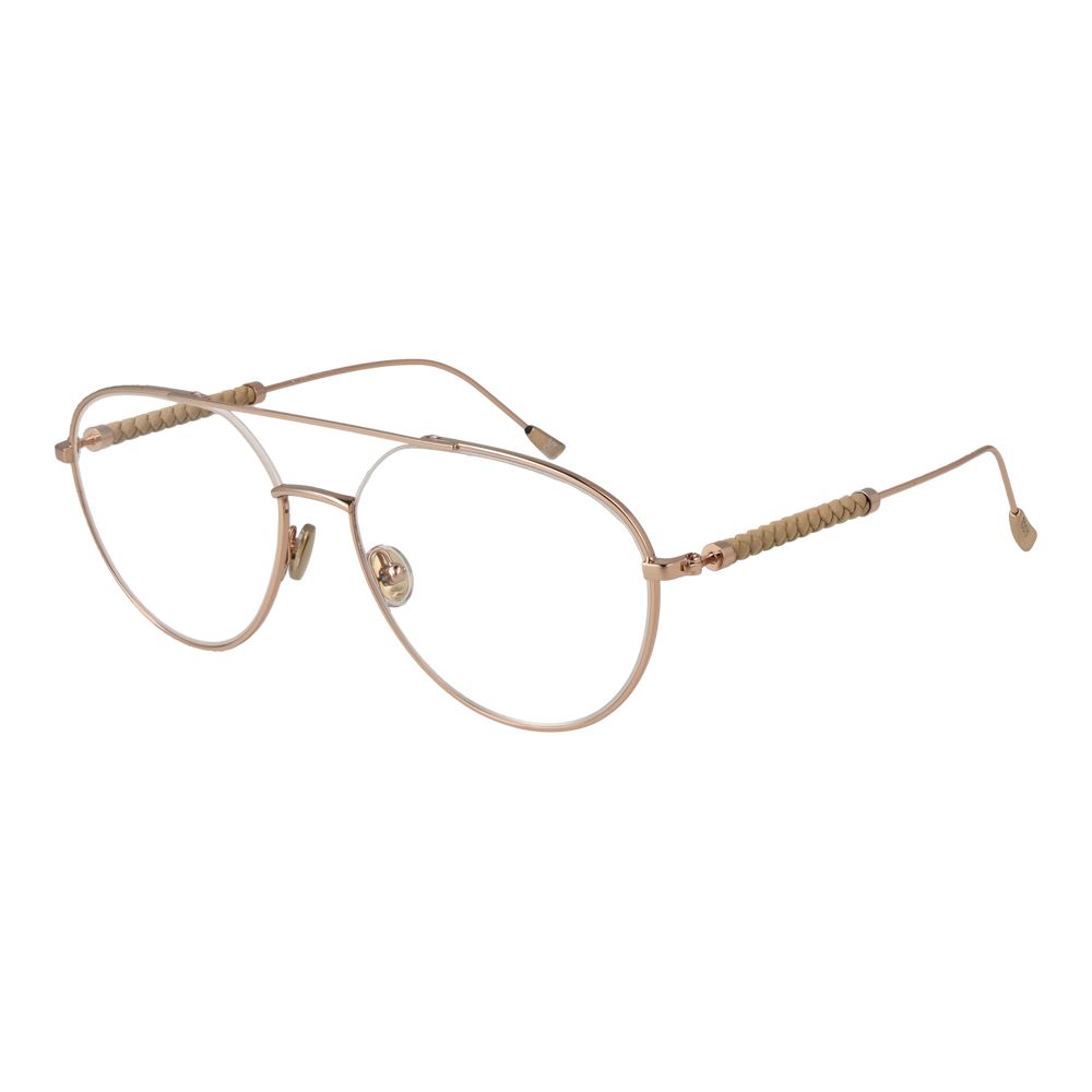 Tod's Rose Gold Metal Glasses (Frames) Tod's