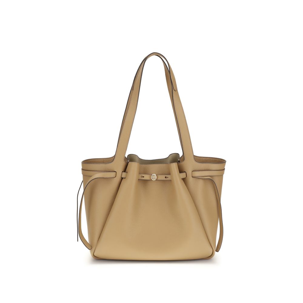 Tory Burch Beige Leather Shoulder Bag Tory Burch