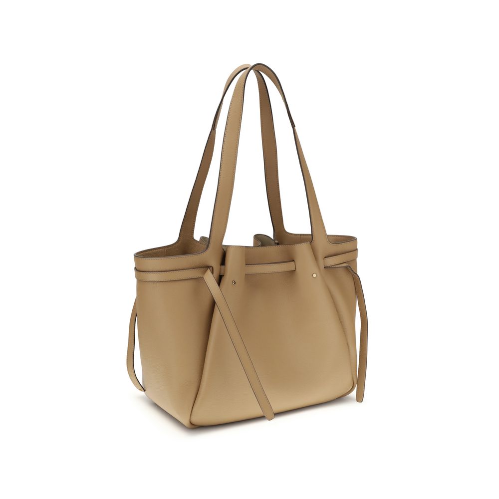 Tory Burch Beige Leather Shoulder Bag Tory Burch