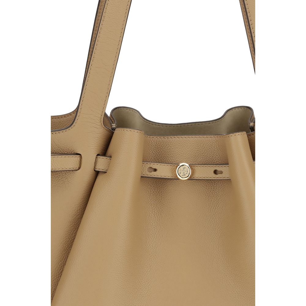Tory Burch Beige Leather Shoulder Bag Tory Burch
