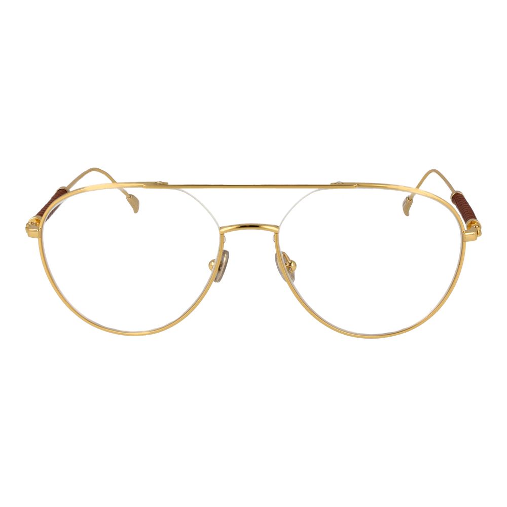 Tod's Gold Metal Glasses (Frames) Tod's