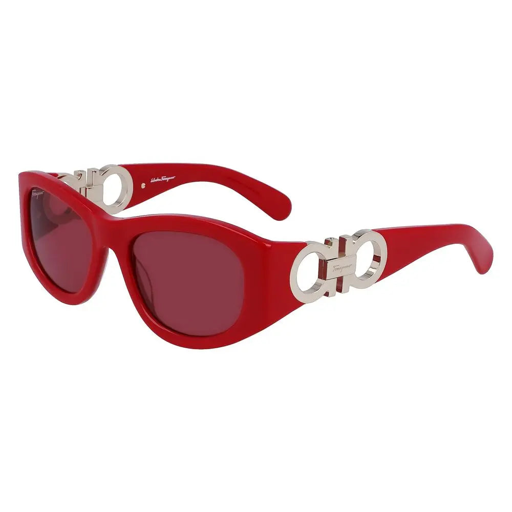 Ferragamo Multicolor Acetate Sunglasses Ferragamo