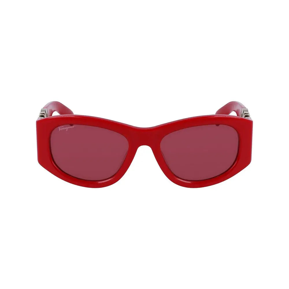 Ferragamo Multicolor Acetate Sunglasses Ferragamo