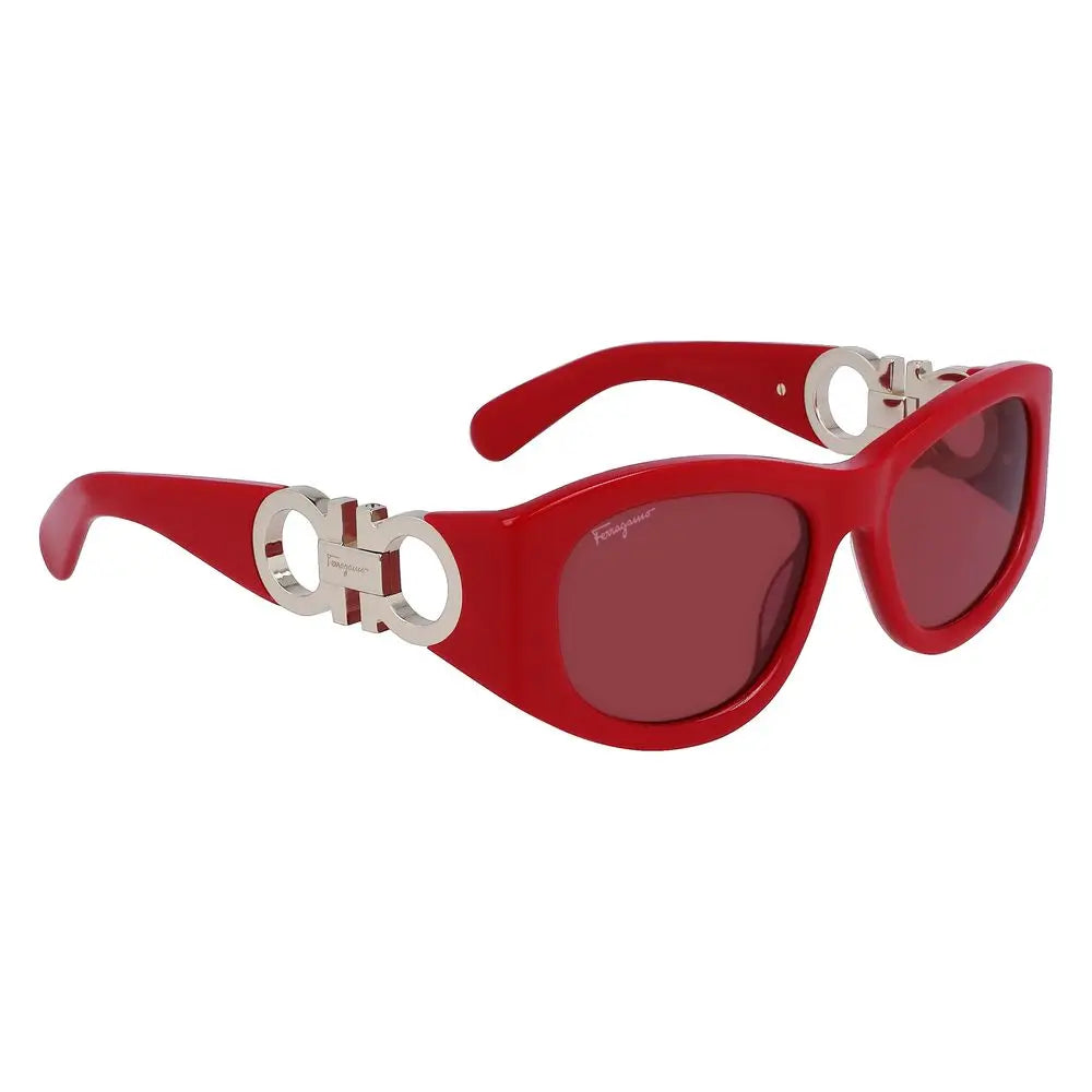Ferragamo Multicolor Acetate Sunglasses Ferragamo
