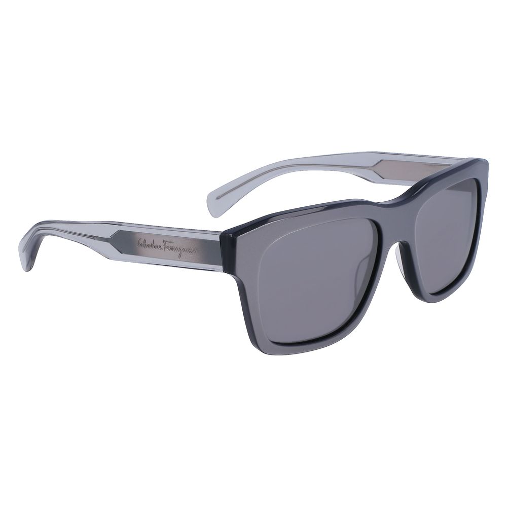 Ferragamo Gray Acetate Sunglasses Ferragamo