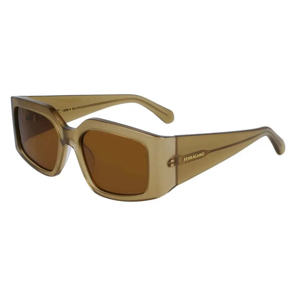 Ferragamo Bicolor Acetate Sunglasses Ferragamo