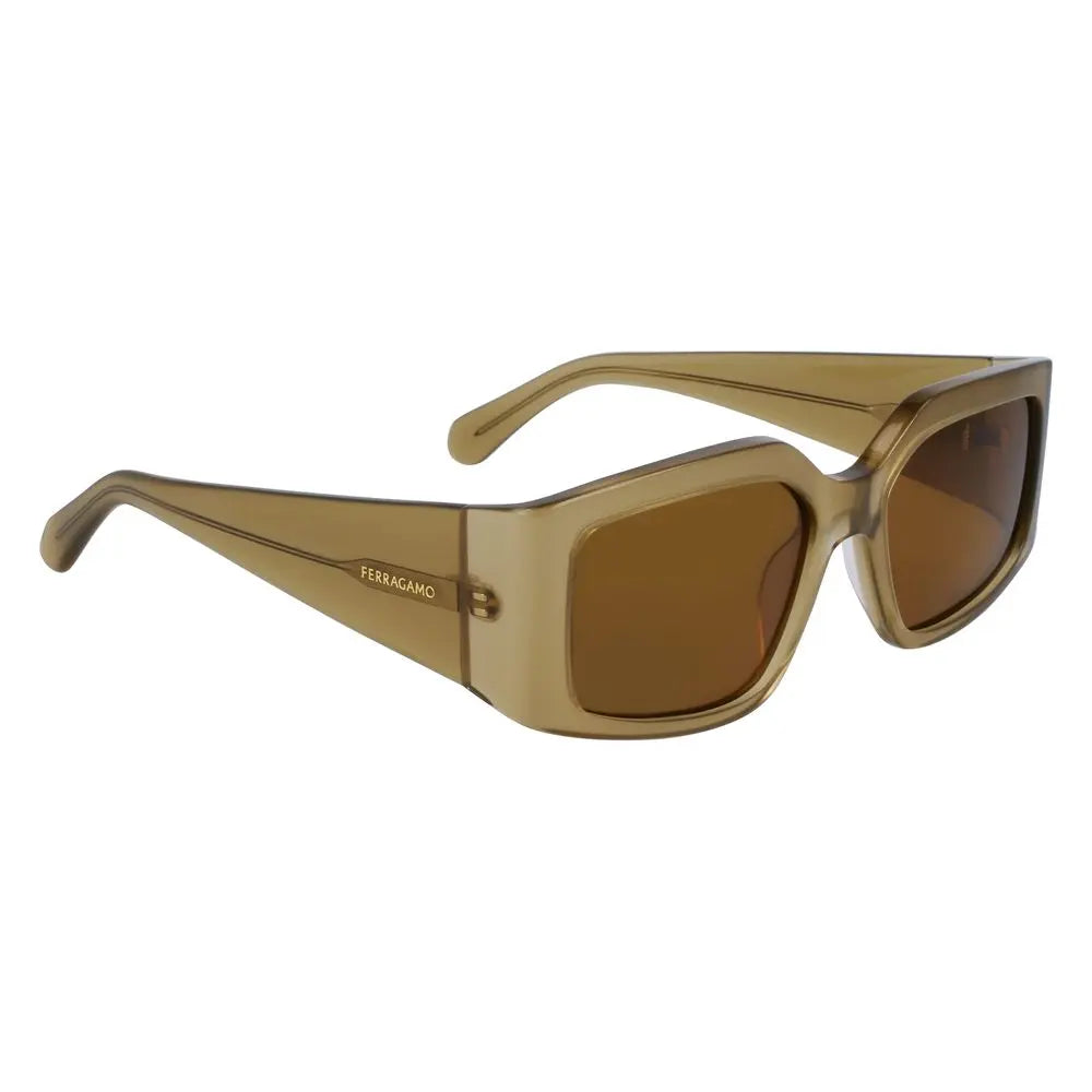 Ferragamo Bicolor Acetate Sunglasses Ferragamo