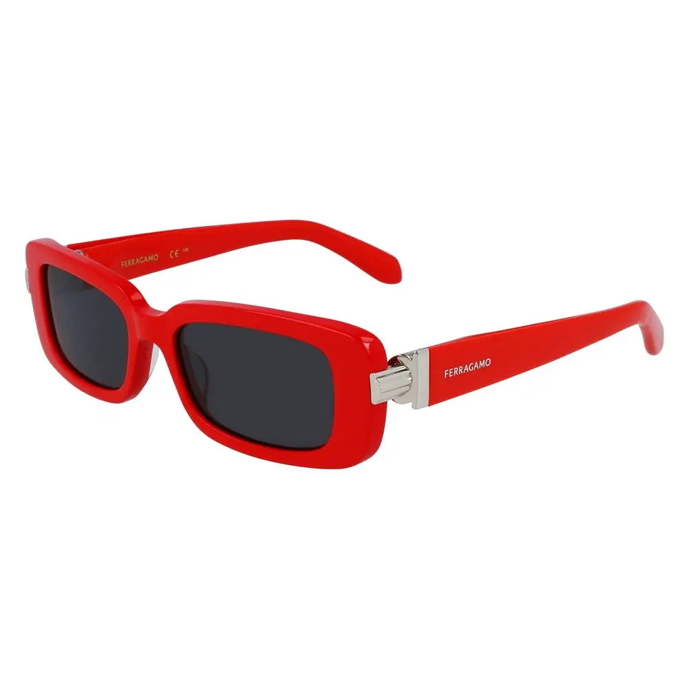 Ferragamo Multicolor Acetate Sunglasses Ferragamo