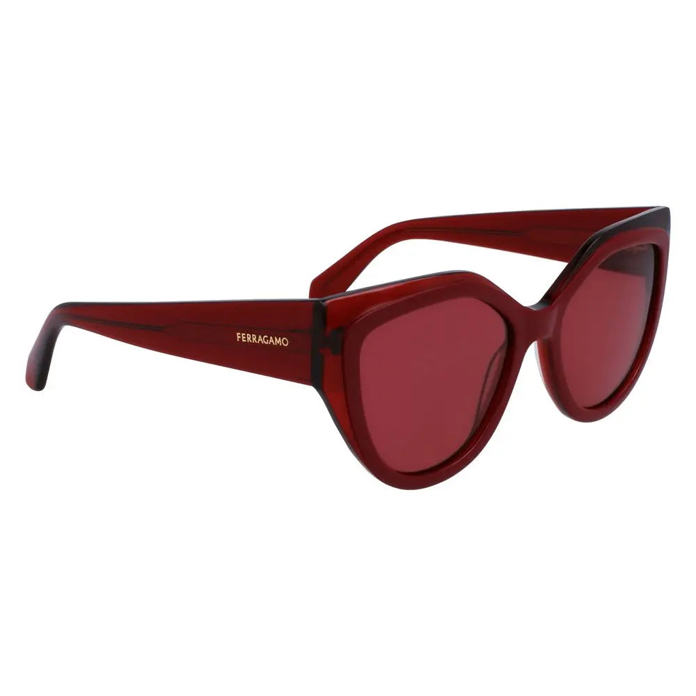 Ferragamo Multicolor Acetate Sunglasses Ferragamo