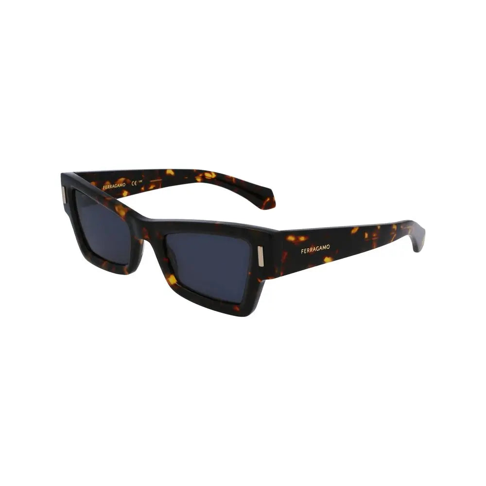 Ferragamo Brown Acetate Sunglasses Ferragamo