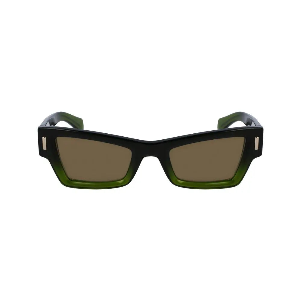Ferragamo Bicolor Acetate Sunglasses Ferragamo