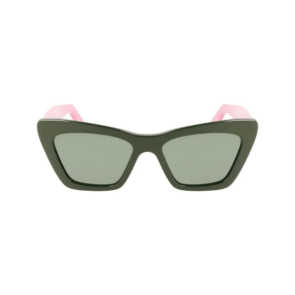 Ferragamo Bicolor Acetate Sunglasses Ferragamo