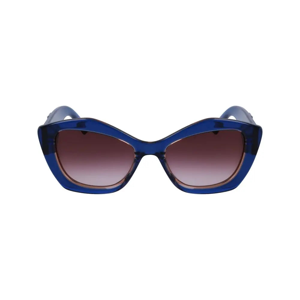 Karl Lagerfeld Blue Acetate Sunglasses Karl Lagerfeld