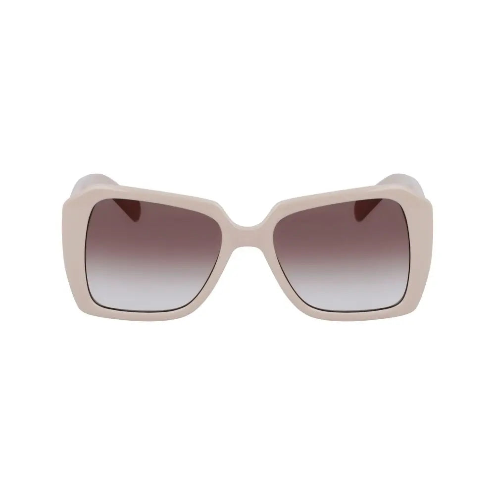 Karl Lagerfeld White Injected Sunglasses Karl Lagerfeld