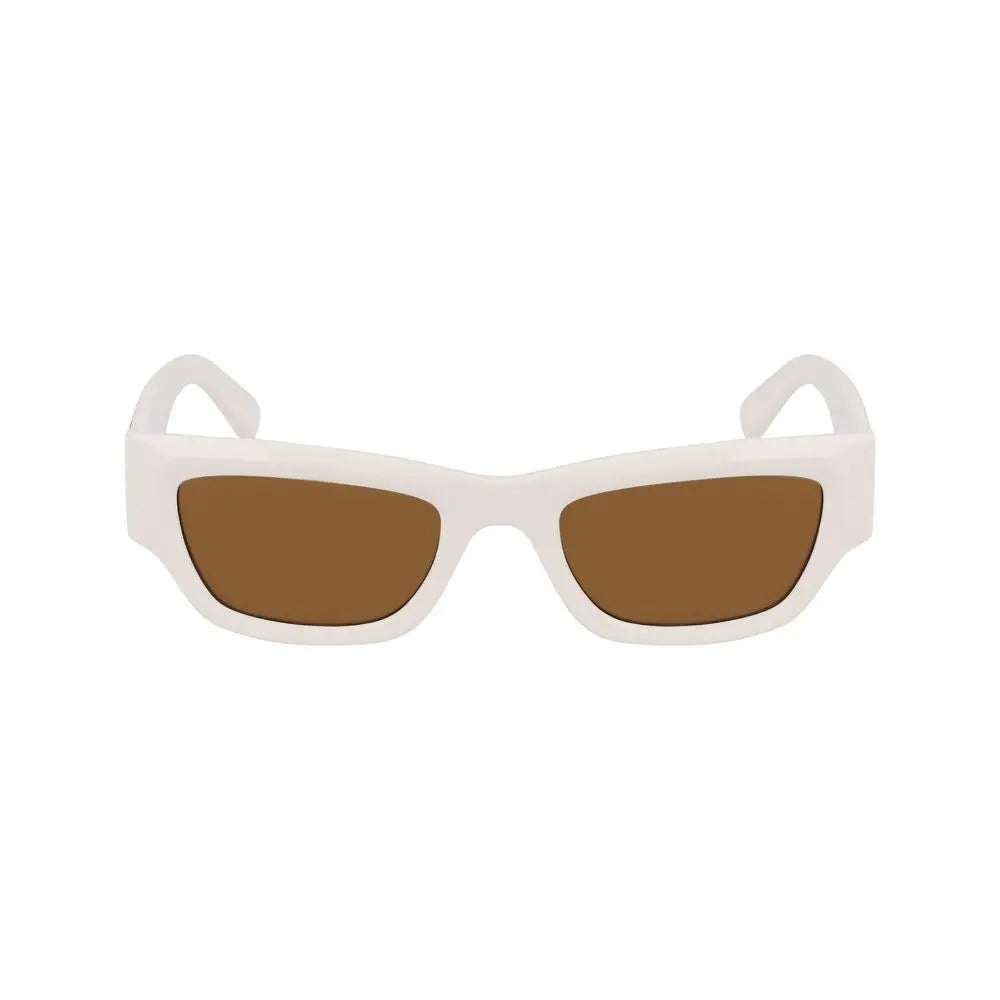 Karl Lagerfeld White Injected Sunglasses Karl Lagerfeld