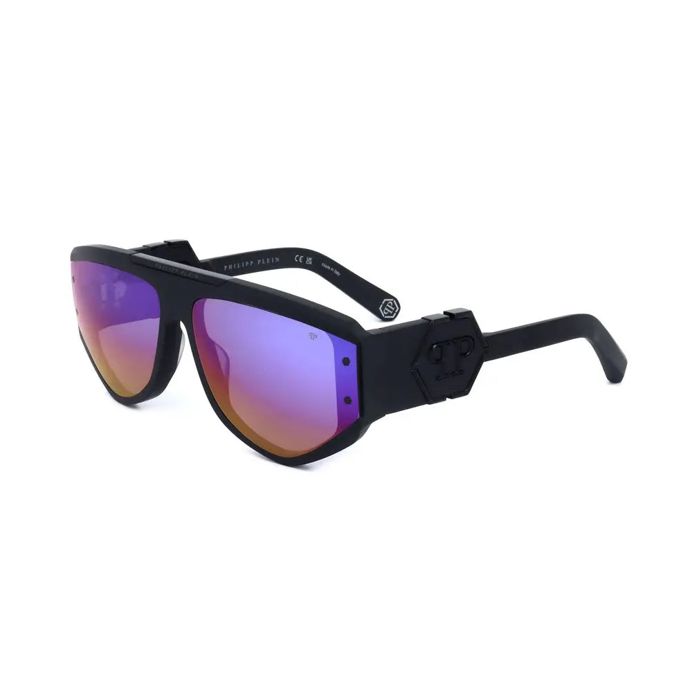 Philipp Plein Black Acetate Sunglasses Philipp Plein