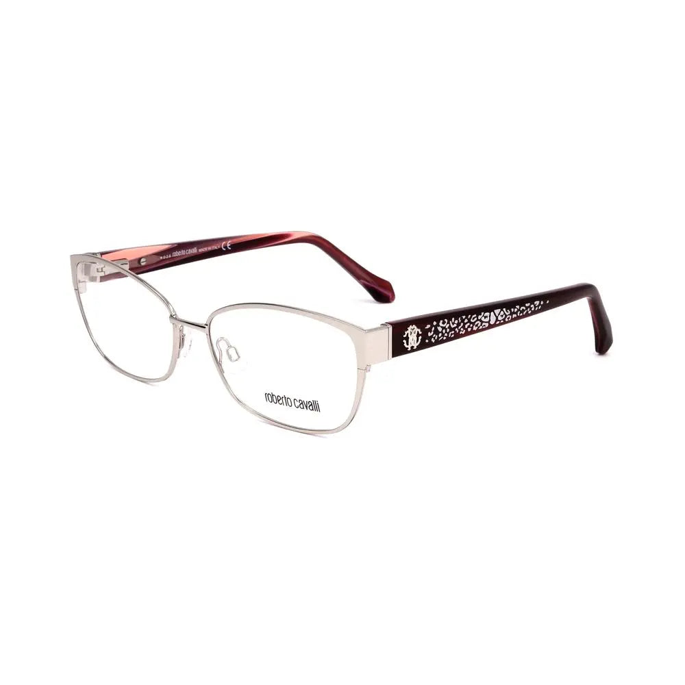 Roberto Cavalli Gray Metal Glasses (Frames) Roberto Cavalli