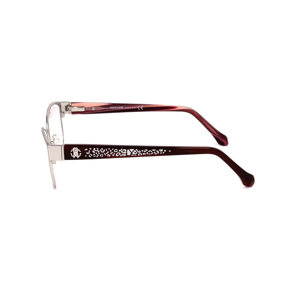 Roberto Cavalli Gray Metal Glasses (Frames) Roberto Cavalli