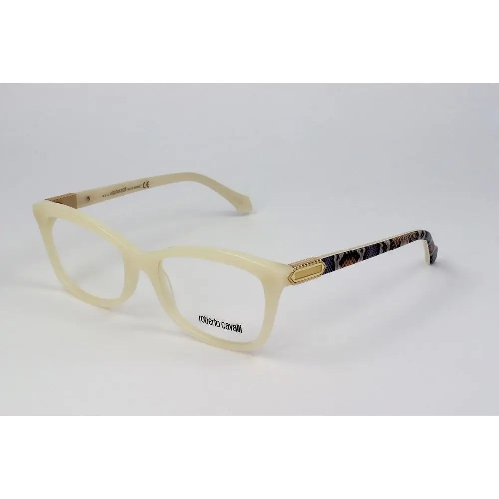 Roberto Cavalli White Acetate Glasses (Frames) Roberto Cavalli