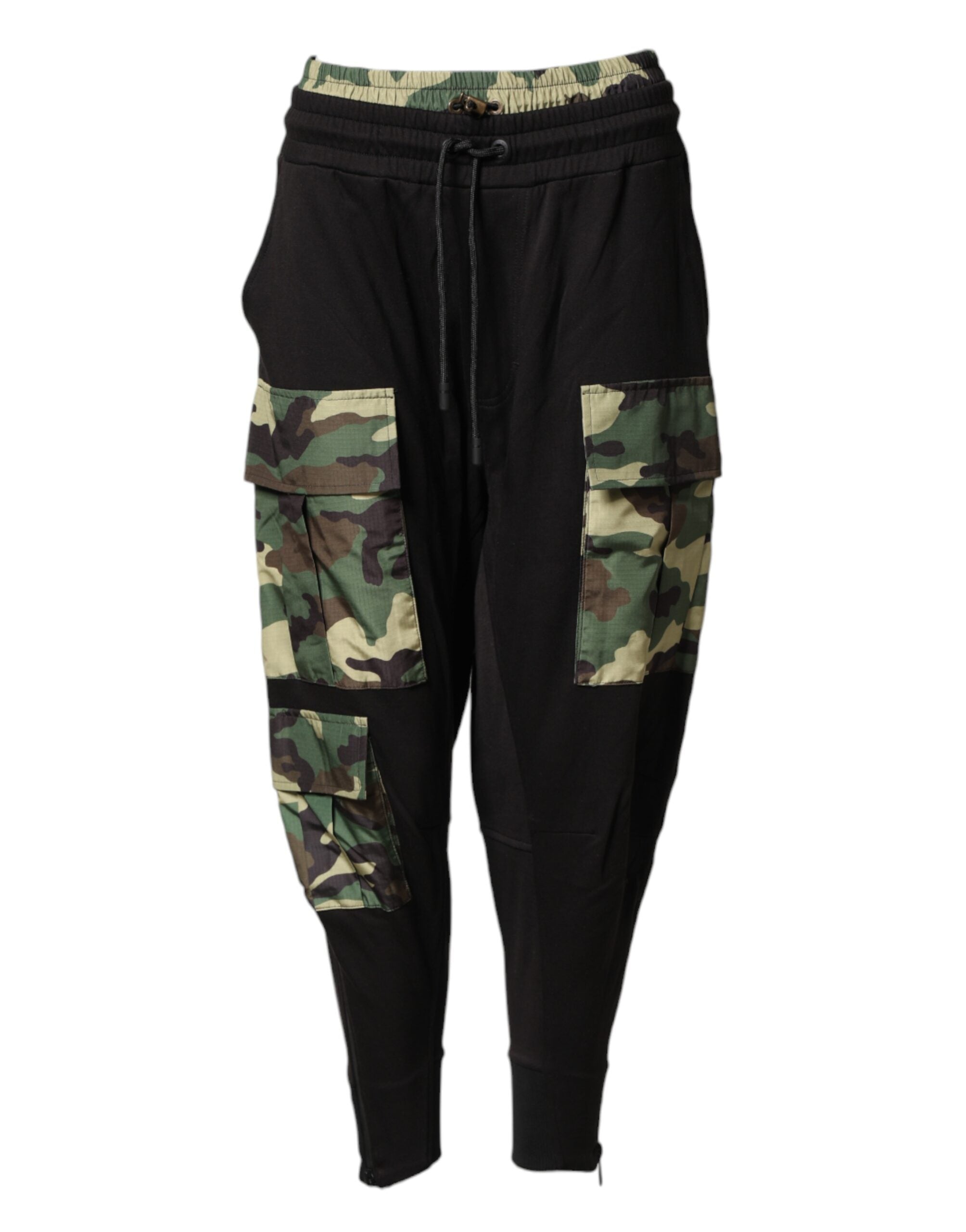 Dolce & Gabbana Multicolor Camouflage Cargo Jogger Men Pants Dolce & Gabbana