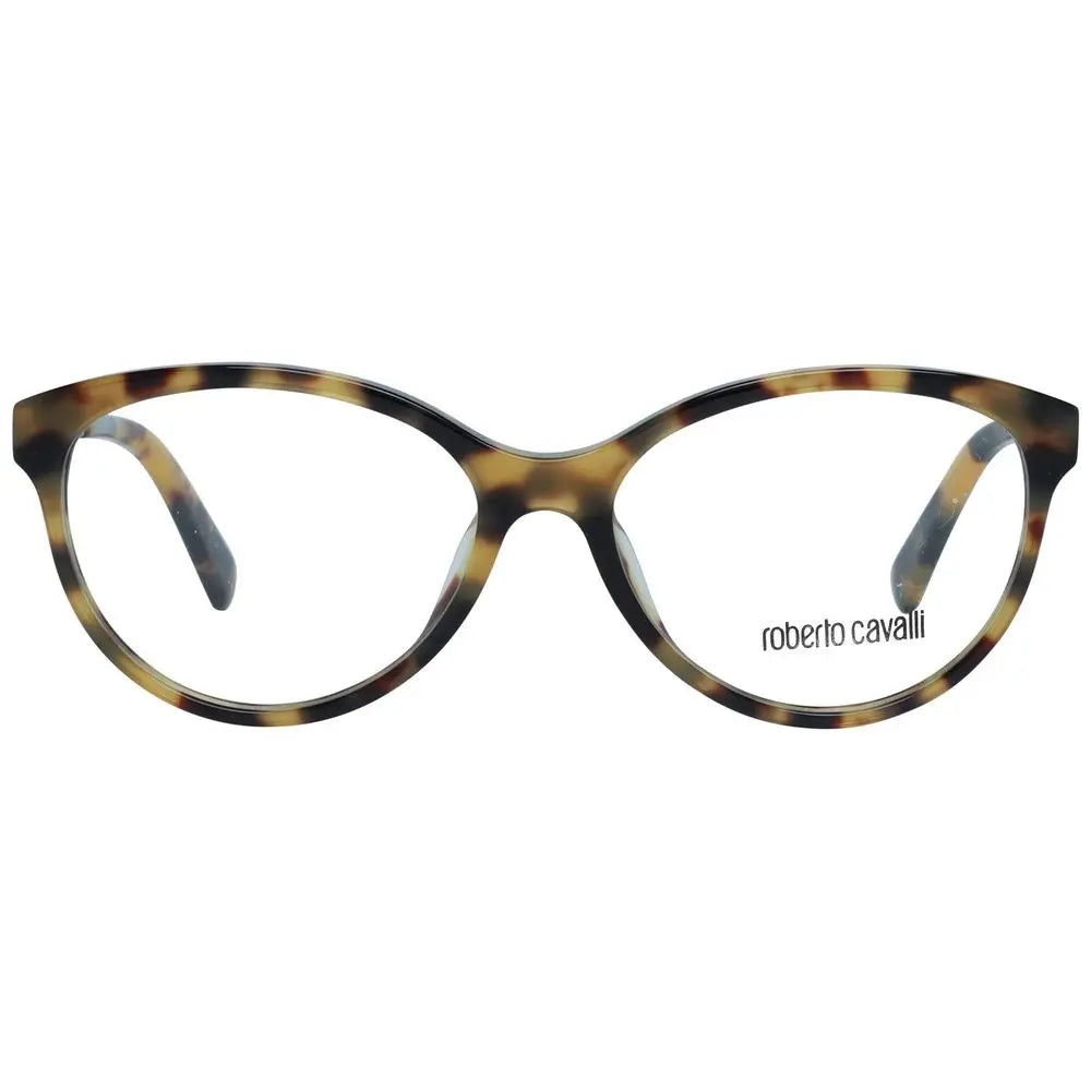Roberto Cavalli Brown Metal Glasses (Frames) Roberto Cavalli